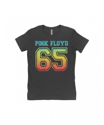 Pink Floyd Ladies' Boyfriend T-Shirt | Est. 1965 Ombre Shirt $8.23 Shirts