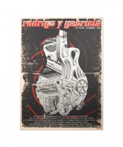 Rodrigo y Gabriela 2010 Summer Tour Poster $6.20 Decor