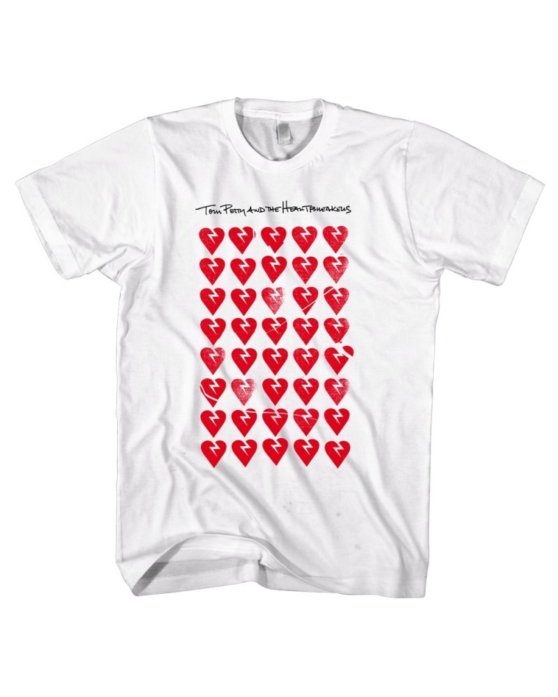 Tom Petty and the Heartbreakers Allover Hearts T-shirt $15.05 Shirts