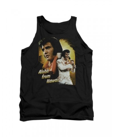 Elvis Presley Tank Top | ALOHA Sleeveless Shirt $8.10 Shirts