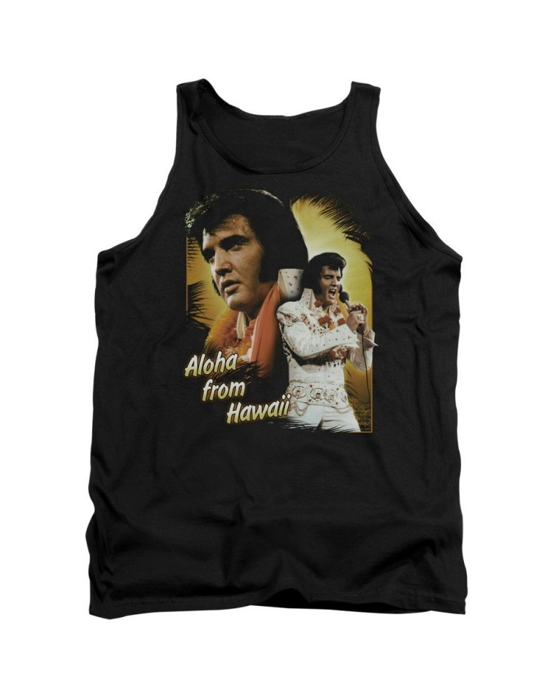 Elvis Presley Tank Top | ALOHA Sleeveless Shirt $8.10 Shirts