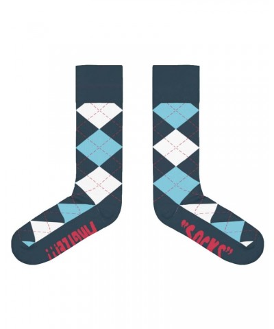 JD McPherson Argyle Socks Blue $7.00 Footware