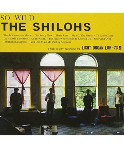 The Shilohs SO WILD CD $5.05 CD