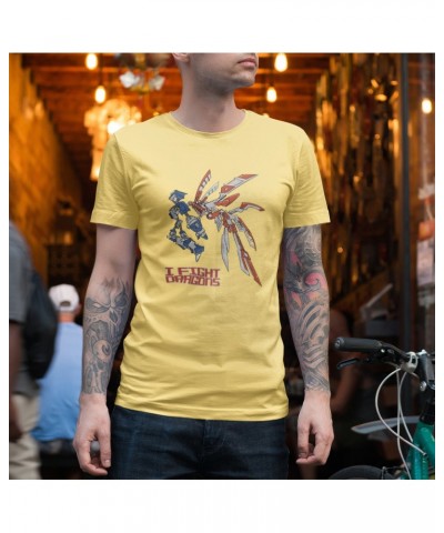 I Fight Dragons Winged Robot T-Shirt (DISCONTINUED - Sizes S M L XL) $10.25 Shirts