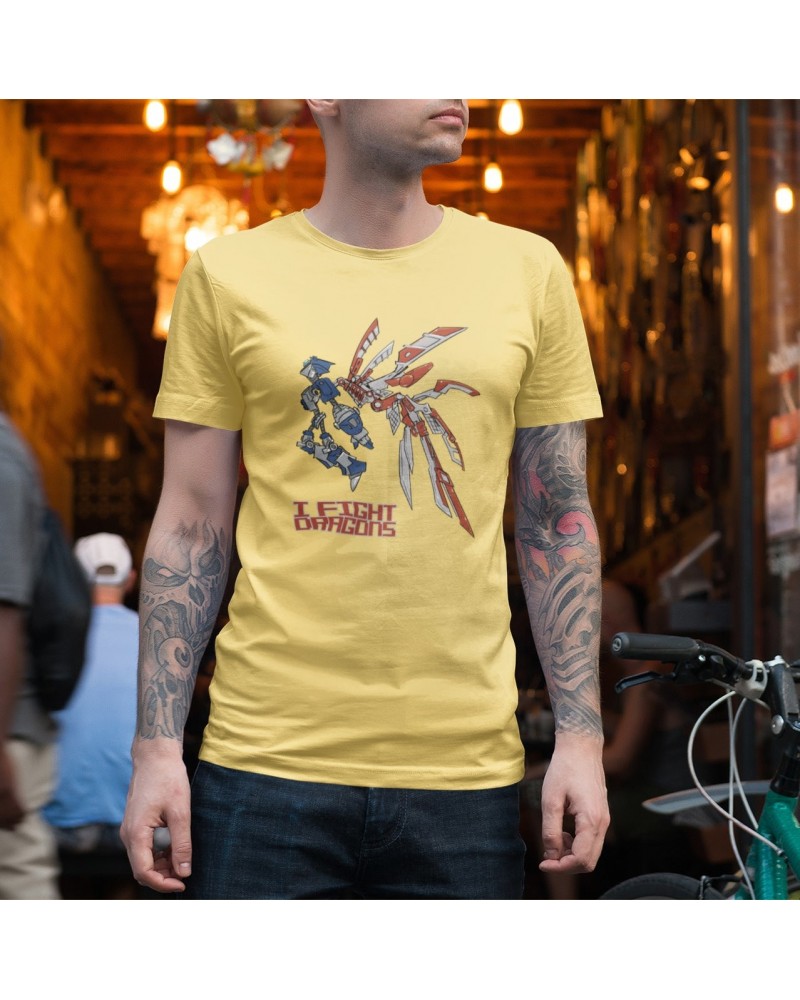 I Fight Dragons Winged Robot T-Shirt (DISCONTINUED - Sizes S M L XL) $10.25 Shirts