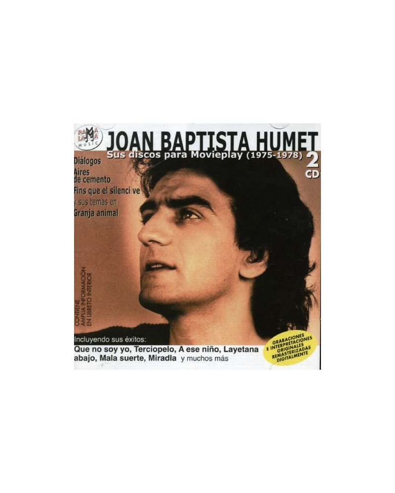 Joan Baptista Humet SUS DISCOS PARA MOVIEPLAY 1975-1978 CD $8.20 CD