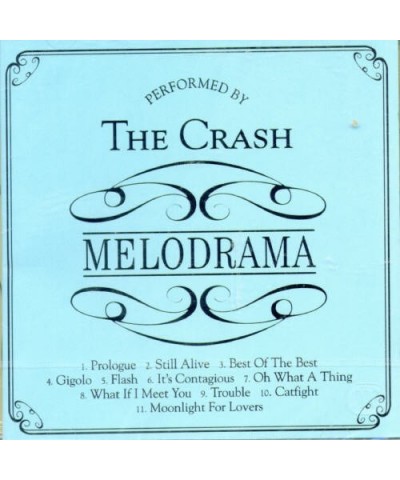 Crash MELODRAMA CD $9.06 CD