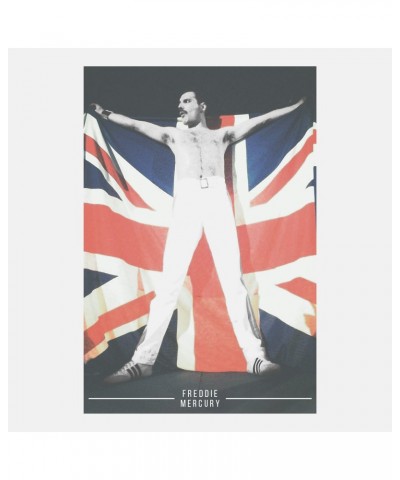 Queen T-Shirt | Freddie Mercury Union Jack Flag Shirt $11.98 Shirts