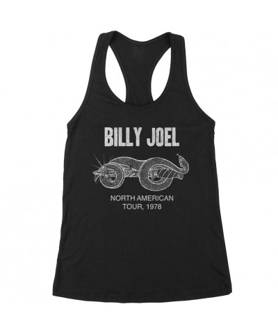 Billy Joel "Snake and Dagger" Womens Racerback Tank $20.00 Shirts