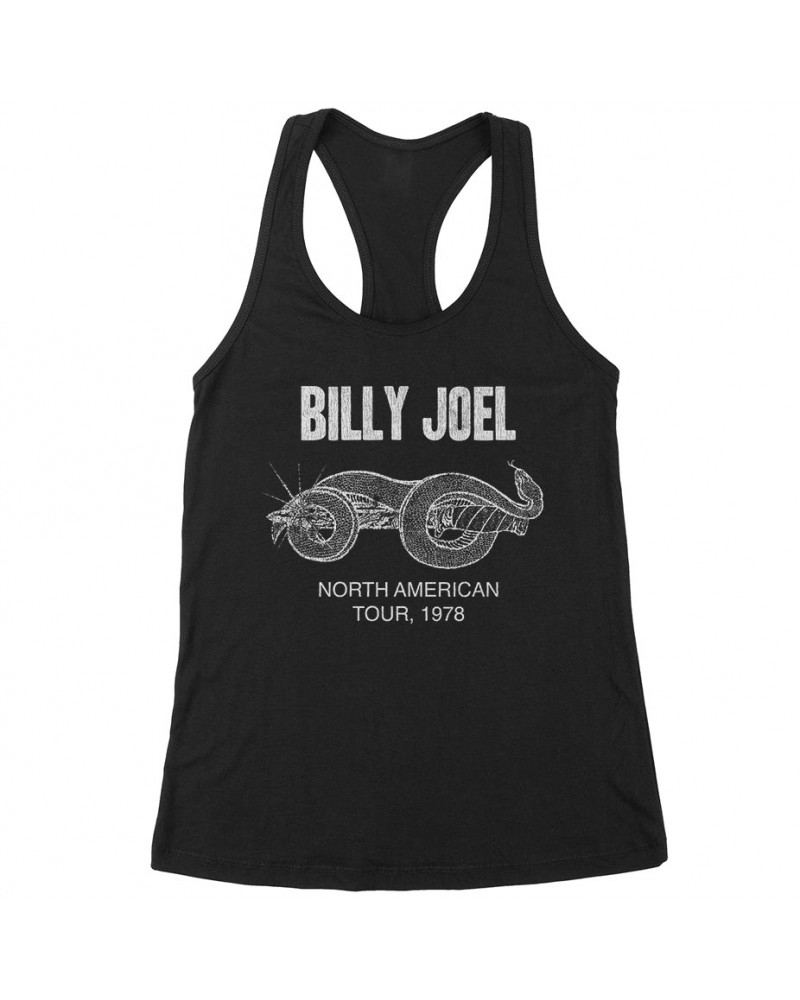 Billy Joel "Snake and Dagger" Womens Racerback Tank $20.00 Shirts