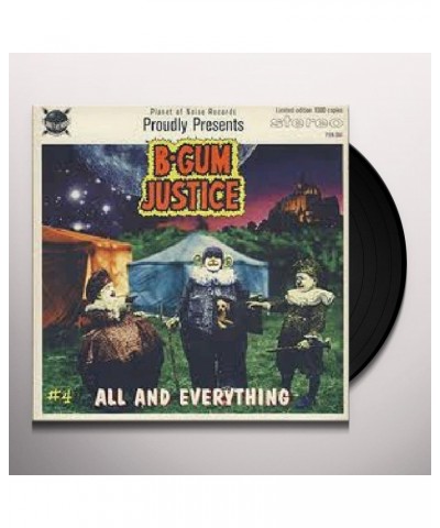 B-Gum Justice ALL & EVERYTHING / WOBBLE Vinyl Record $2.32 Vinyl