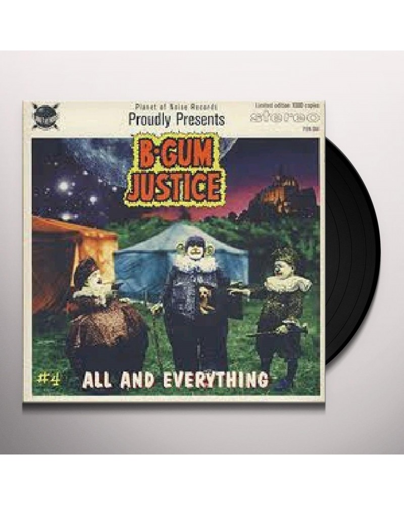 B-Gum Justice ALL & EVERYTHING / WOBBLE Vinyl Record $2.32 Vinyl