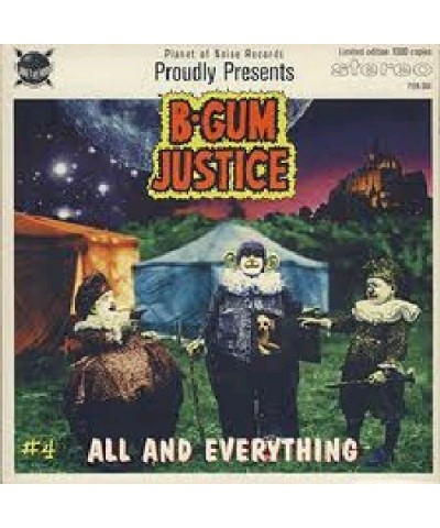 B-Gum Justice ALL & EVERYTHING / WOBBLE Vinyl Record $2.32 Vinyl