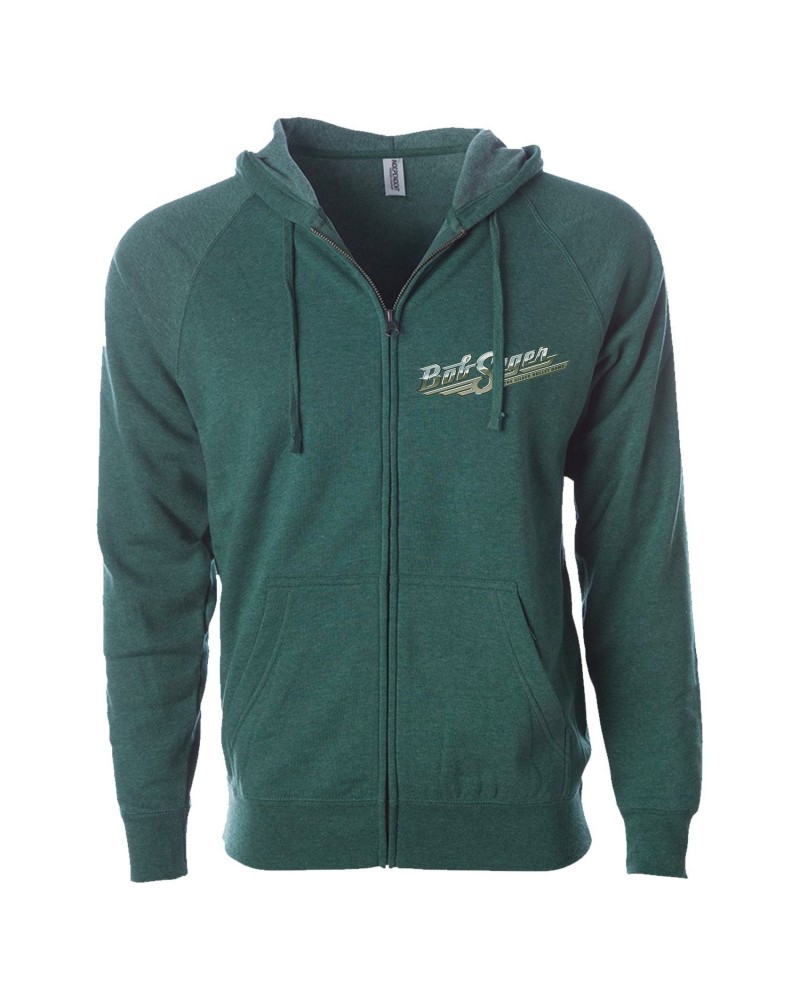 Bob Seger & The Silver Bullet Band Night Moves Eagle Zip Hoodie $16.50 Sweatshirts