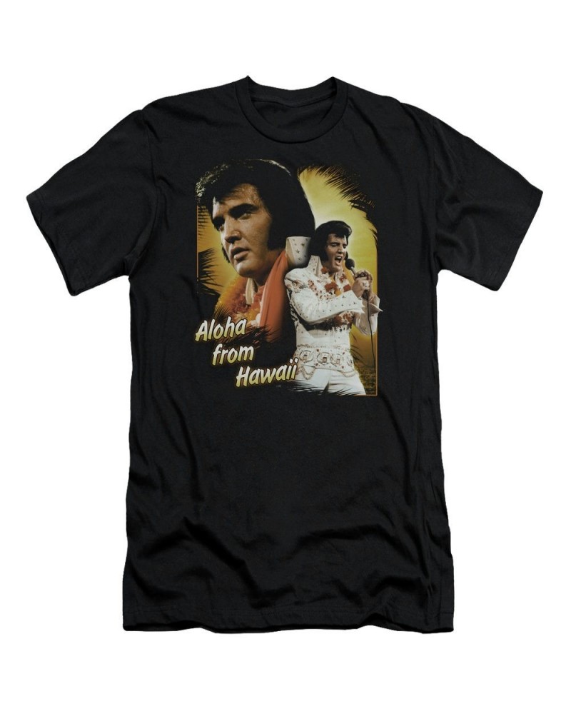 Elvis Presley Slim-Fit Shirt | ALOHA Slim-Fit Tee $7.20 Shirts