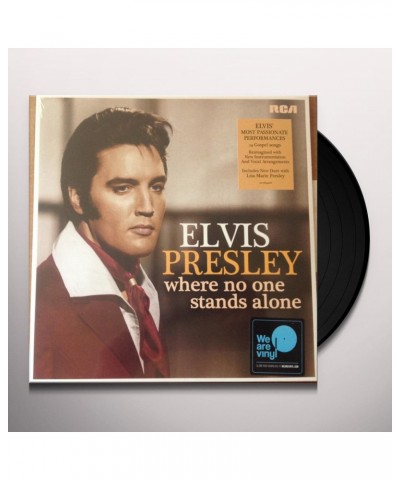 Elvis Presley Where No One Stands Alone Vinyl Record $8.41 Vinyl