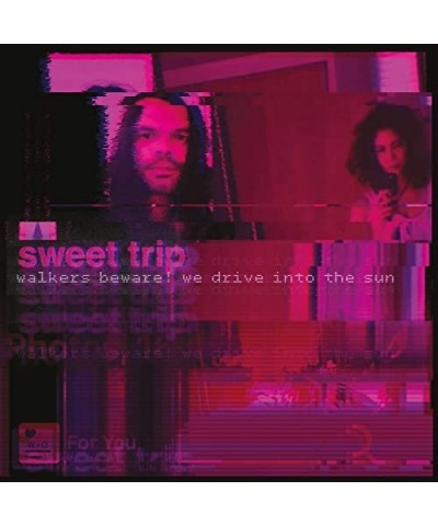 Sweet Trip WALKERS BEWARE WE DRIVE INTO THE SUN / STAB/SLOW Vinyl Record $7.75 Vinyl