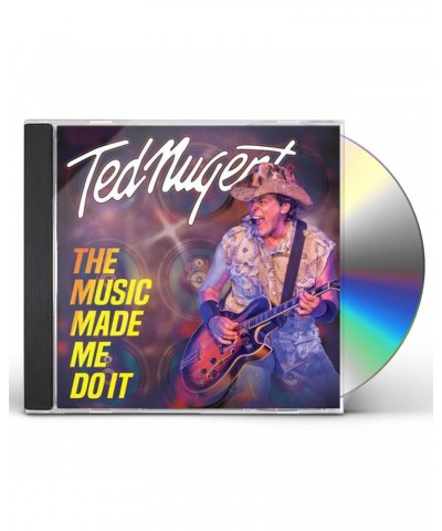 Ted Nugent MUSIC MADE ME DO IT (CD/DVD) CD $6.80 CD