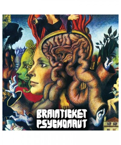 Brainticket Psychonaut (Blue/Red Splatter) Vinyl Record $11.37 Vinyl