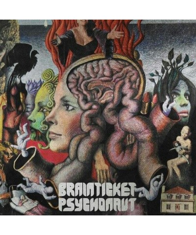 Brainticket Psychonaut (Blue/Red Splatter) Vinyl Record $11.37 Vinyl