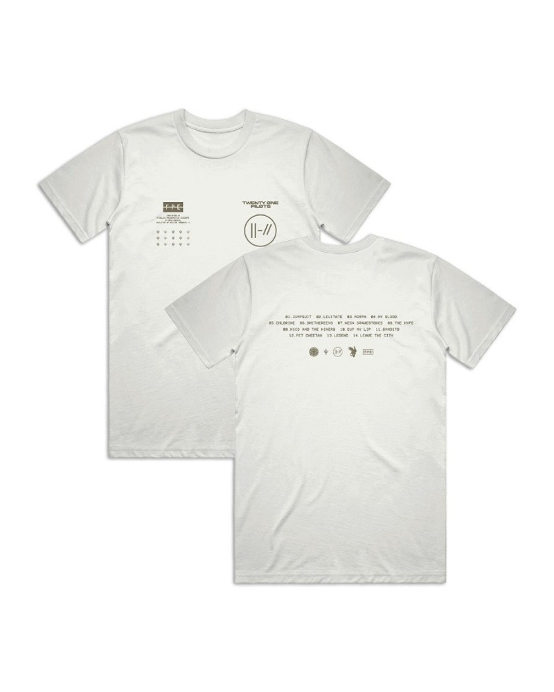 Twenty One Pilots Trench Tracklist T-Shirt $10.68 Shirts