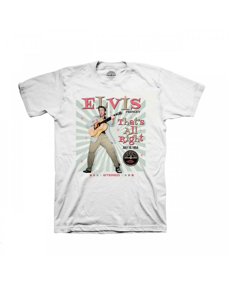 Elvis Presley "That's All Right" Sun Records T-shirt $13.20 Shirts