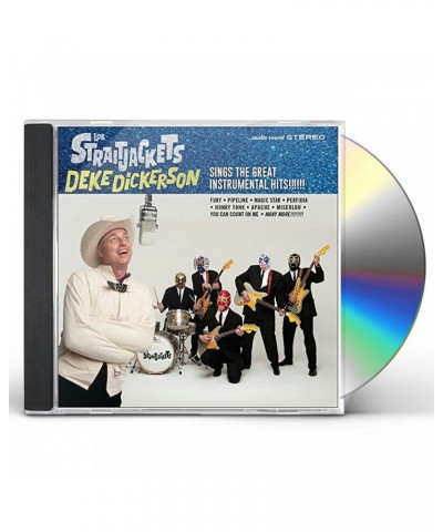 Los Straitjackets DEKE DICKERSON SINGS THE GREAT INSTRUMENTAL HITS CD $8.50 CD