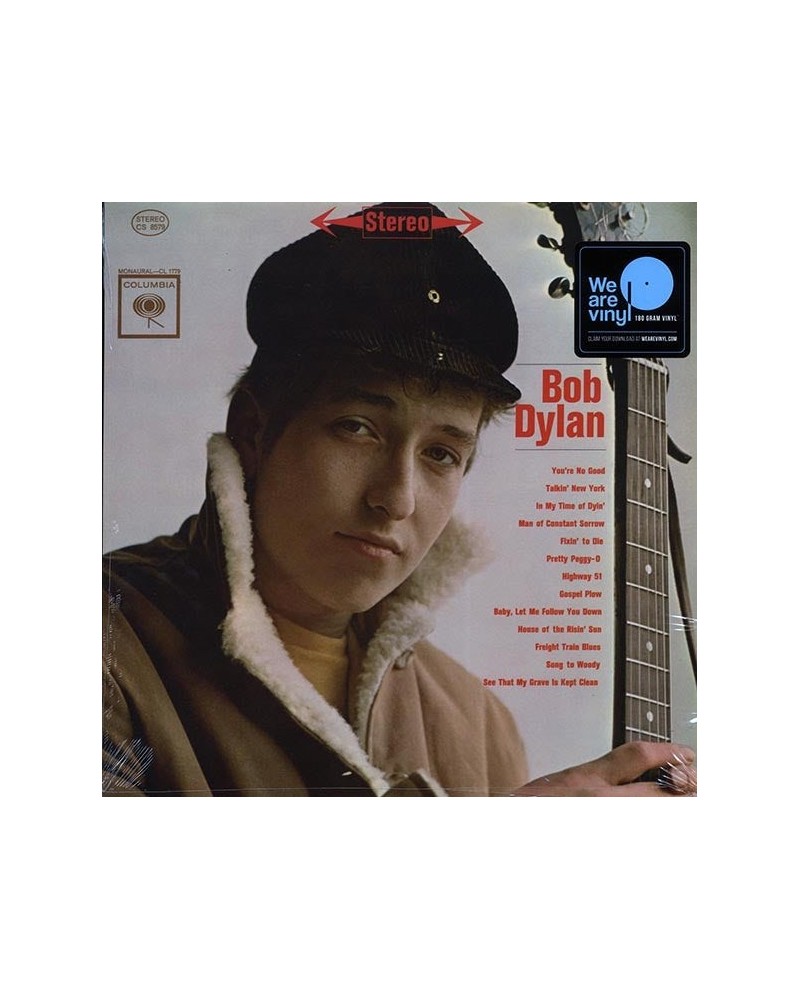 Bob Dylan LP - Bob Dylan (stereo) (incl. mp3) (180g) (Vinyl) $18.14 Vinyl