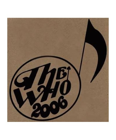 The Who LIVE: TORONTO ON CA 12/4/06 CD $4.37 CD