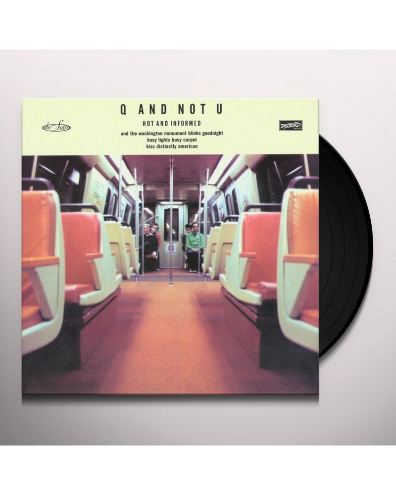 Q And Not U Hot and Informed Vinyl Record $4.94 Vinyl