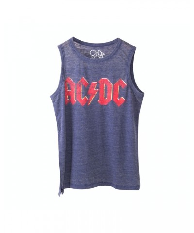 AC/DC Women's Faded Red Logo Tank $1.95 Shirts