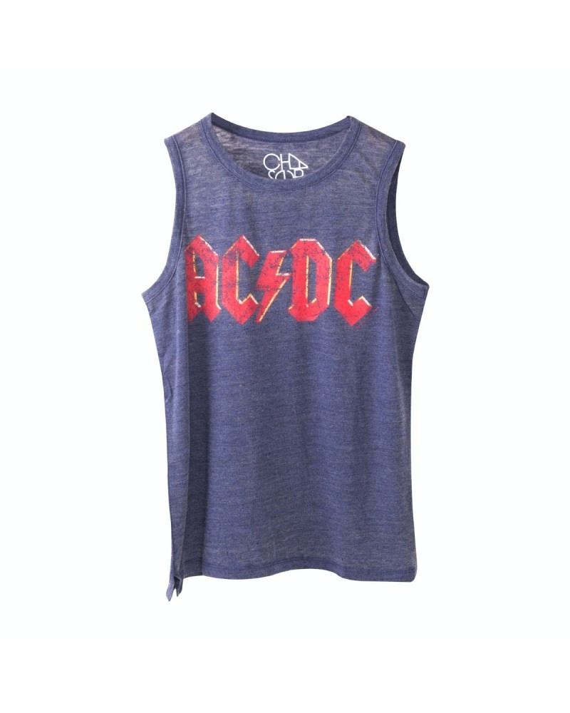 AC/DC Women's Faded Red Logo Tank $1.95 Shirts