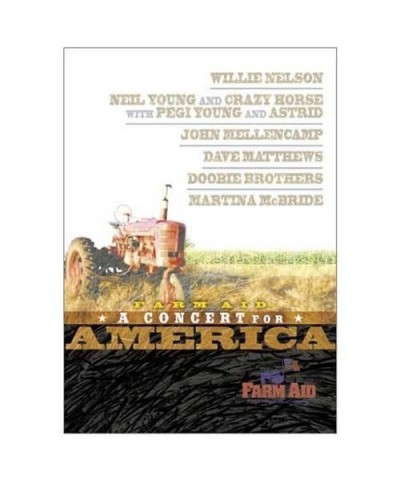 John Mellencamp Farm Aid 2001 Concert For America DVD $8.20 Videos