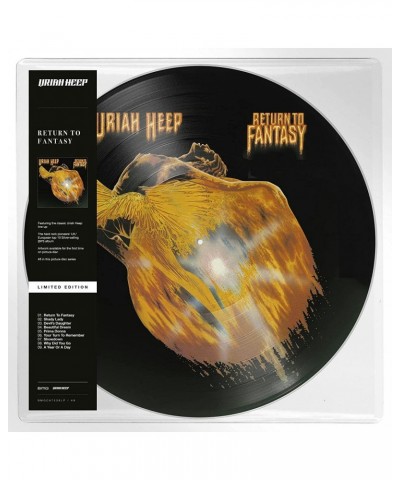 Uriah Heep Return To Fantasy (Picture Disc) Vinyl Record $10.20 Vinyl