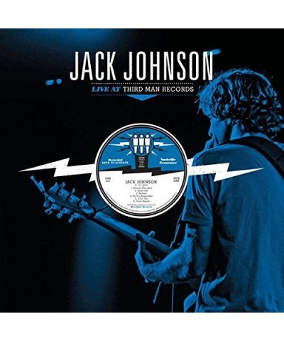 Jack Johnson LIVE AT THIRD MAN RECORDS 6-15-13 Vinyl Record $8.00 Vinyl