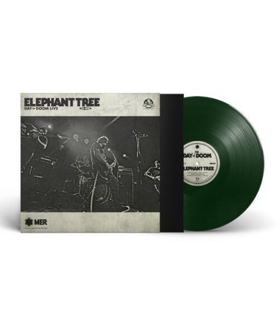 Elephant Tree DAY OF DOOM LIVE (DARK GREEN VINYL) Vinyl Record $13.16 Vinyl