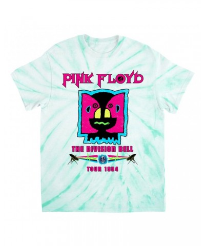 Pink Floyd T-Shirt | Division Bell 1994 Tour Design Tie Dye Shirt $12.40 Shirts