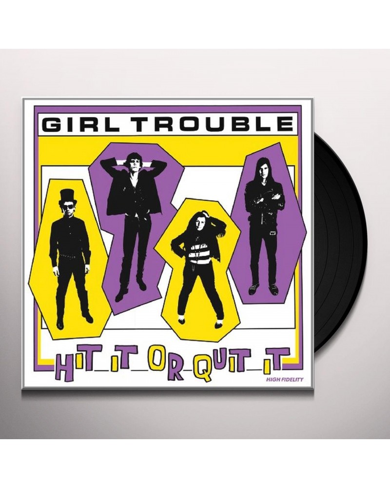 Girl Trouble HIT IT QUIT IT Vinyl Record $7.16 Vinyl