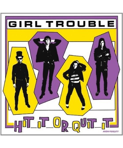 Girl Trouble HIT IT QUIT IT Vinyl Record $7.16 Vinyl