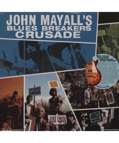 John Mayall & The Bluesbreakers CRUSADE (MONO EDITION) Vinyl Record $9.82 Vinyl