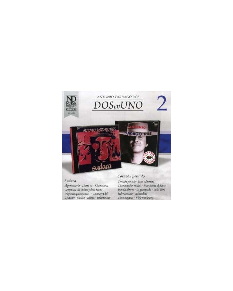 Antonio Tarragó Ros VOL. 2-DOS EN UNO CD $5.87 CD