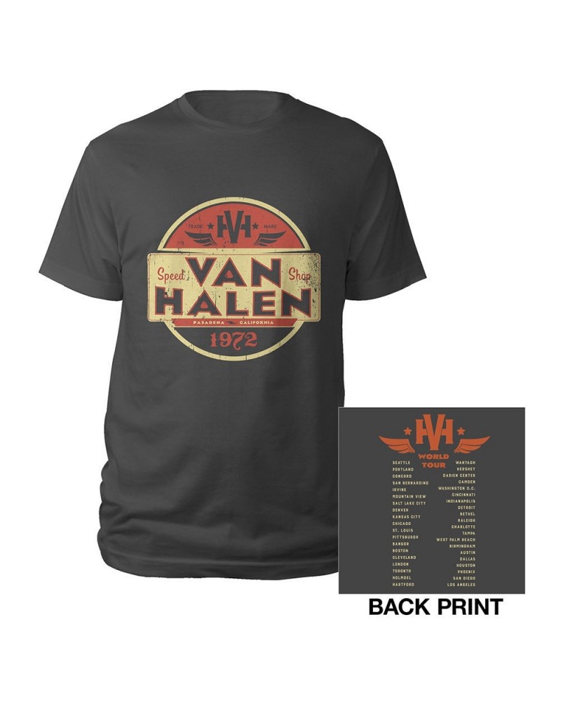 Van Halen Speed Shop World Tour Tee $10.48 Shirts