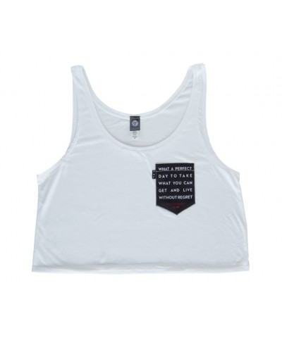 Half Moon Run Women's Lyric Pocket Crop Tank $4.55 Shirts