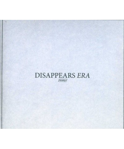 Disappears ERA CD $7.20 CD