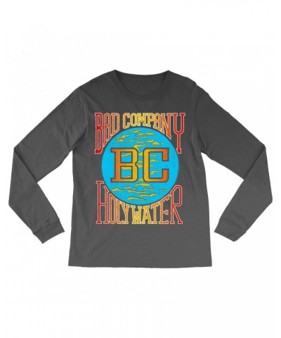 Bad Company Long Sleeve Shirt | Retro Colorful Holy Water Distressed Shirt $10.48 Shirts