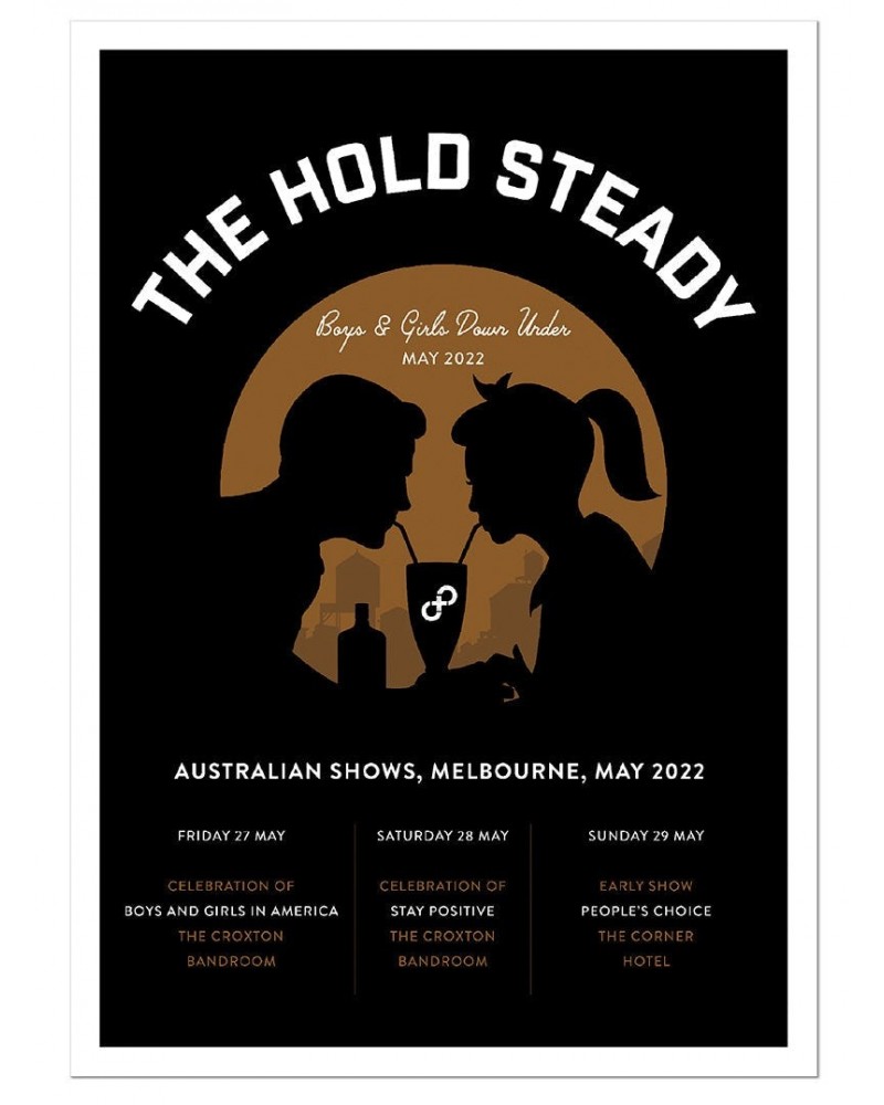 The Hold Steady "Aus Tour" Poster $4.36 Decor