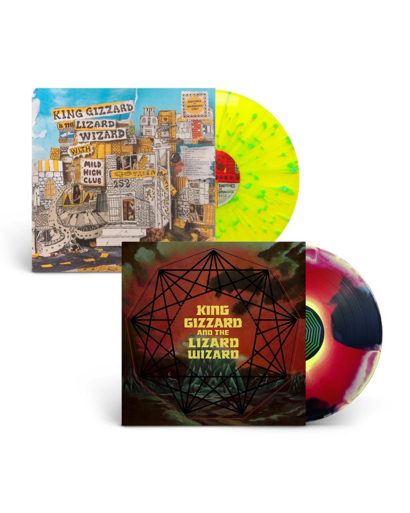 King Gizzard & The Lizard Wizard Nonagon Infinity + Sketches of Brunswick East LP Bundle (Vinyl) $15.51 Vinyl