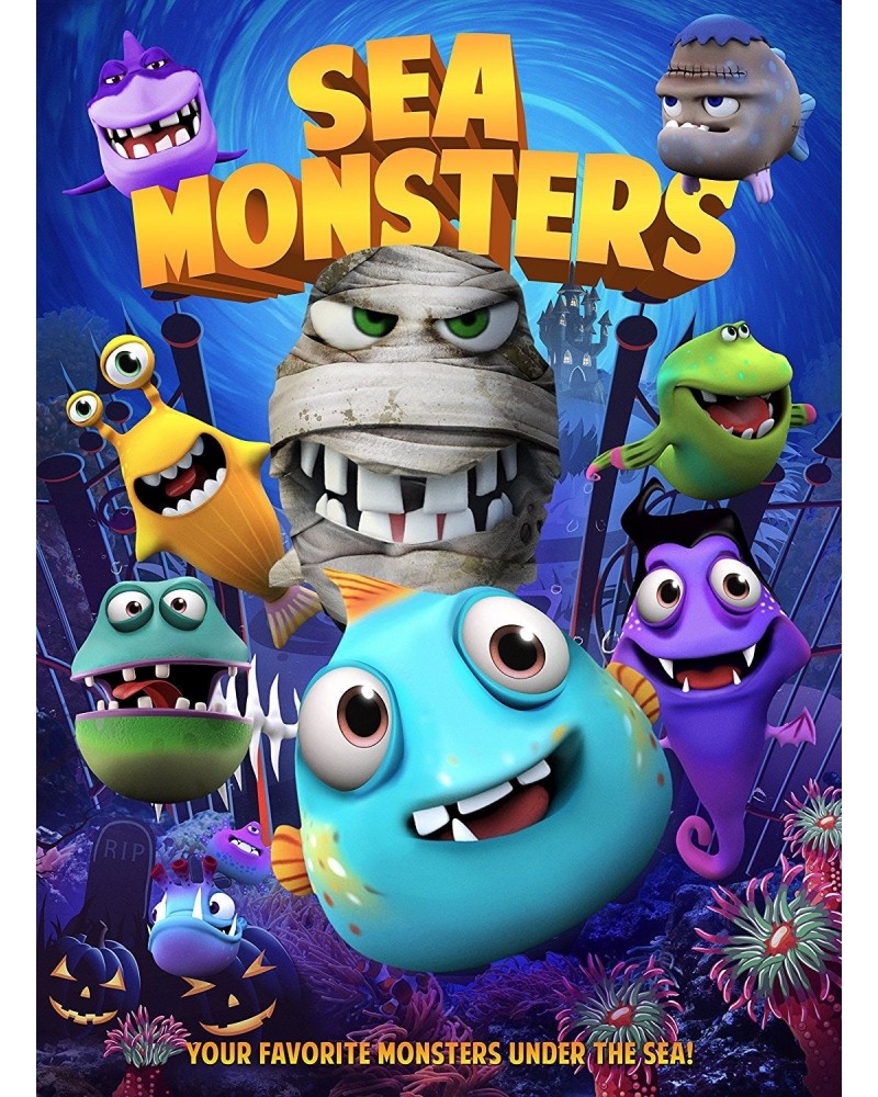 Sea Monsters DVD $6.27 Videos