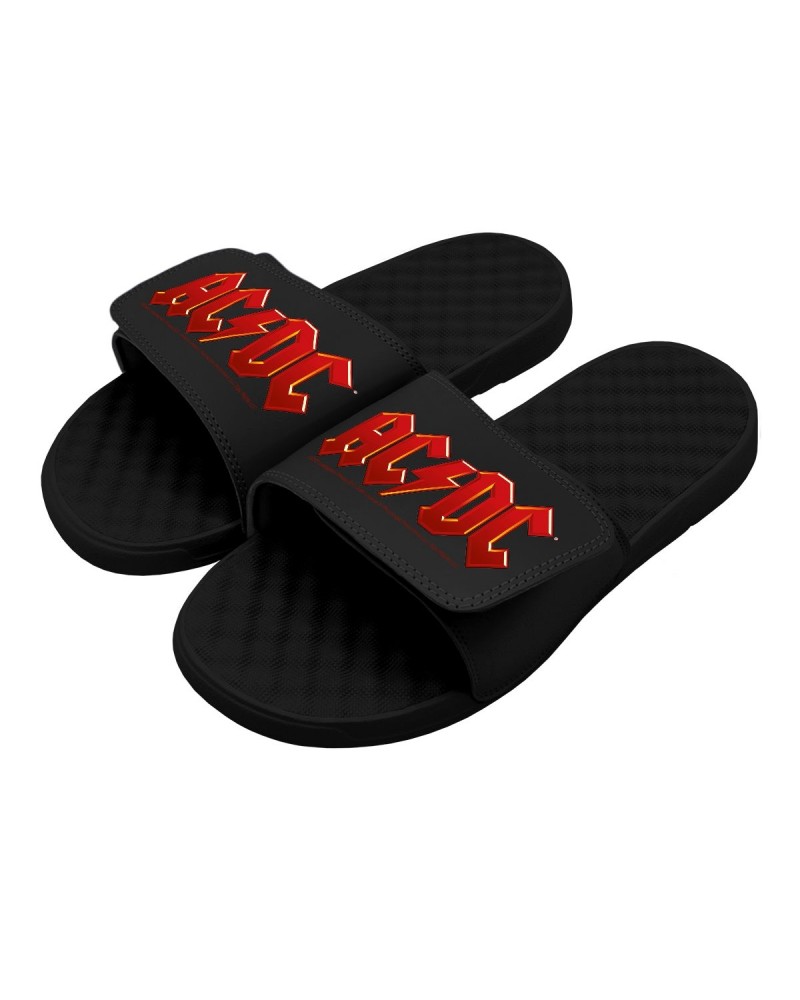 AC/DC Classic Red and Yellow Logo Sandals $21.00 Footware