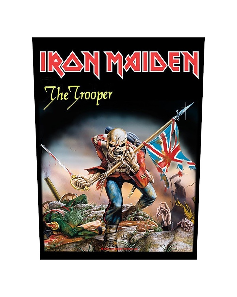 Iron Maiden The Trooper' Back Patch $6.95 Accessories